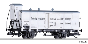 TILLIG 17383 - TT Wärmeschutzwagen Cooperatieve Fabriek van Melkproducten , eingestellt bei der NS, Ep. II